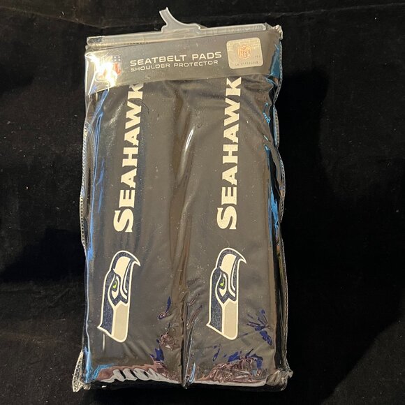 Seattle Seahawks Seatbelt Pads NWT - Picture 1 of 2